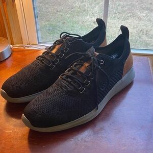 Johnston & Murphy Black and Tan Men's Shoes